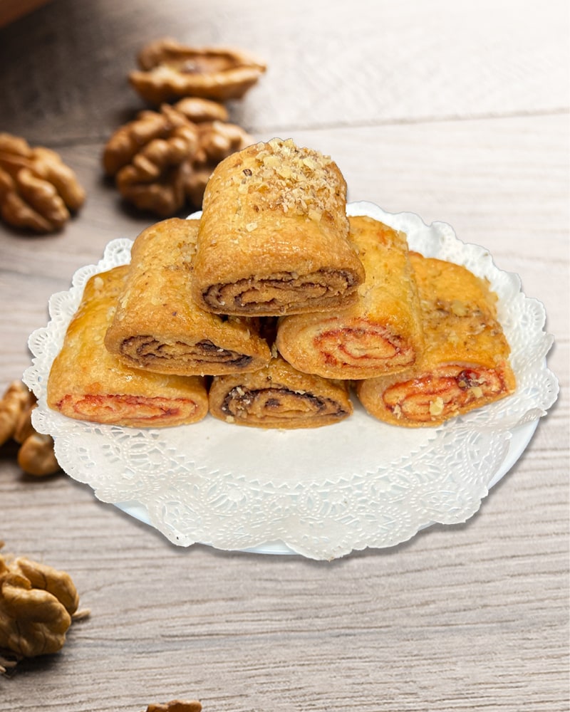 Rugelachs  (assorted chocolate and raspberry)